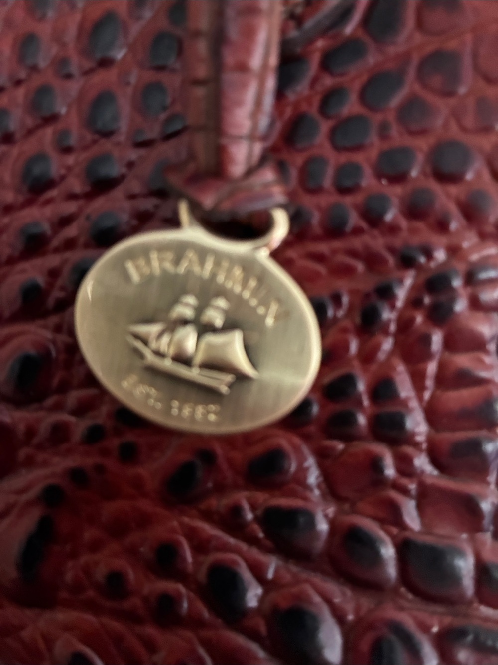 Brahmin Pecan Melbourne large tote - Picture 3 of 6